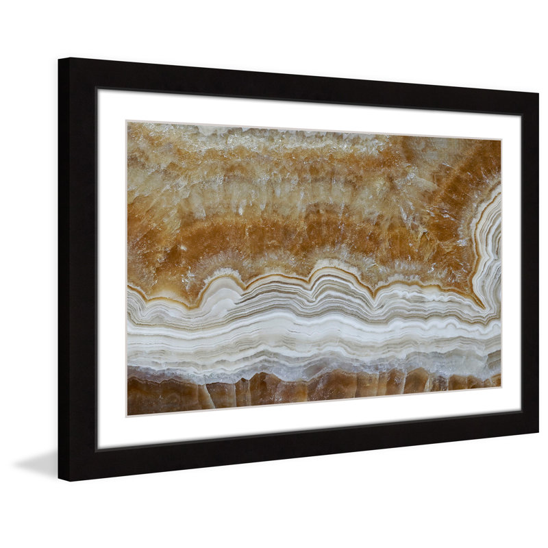 Cadre photo "white hill" , impression sur papier, H 16 po x l 24 po x P 1,5 po, Cadre noir