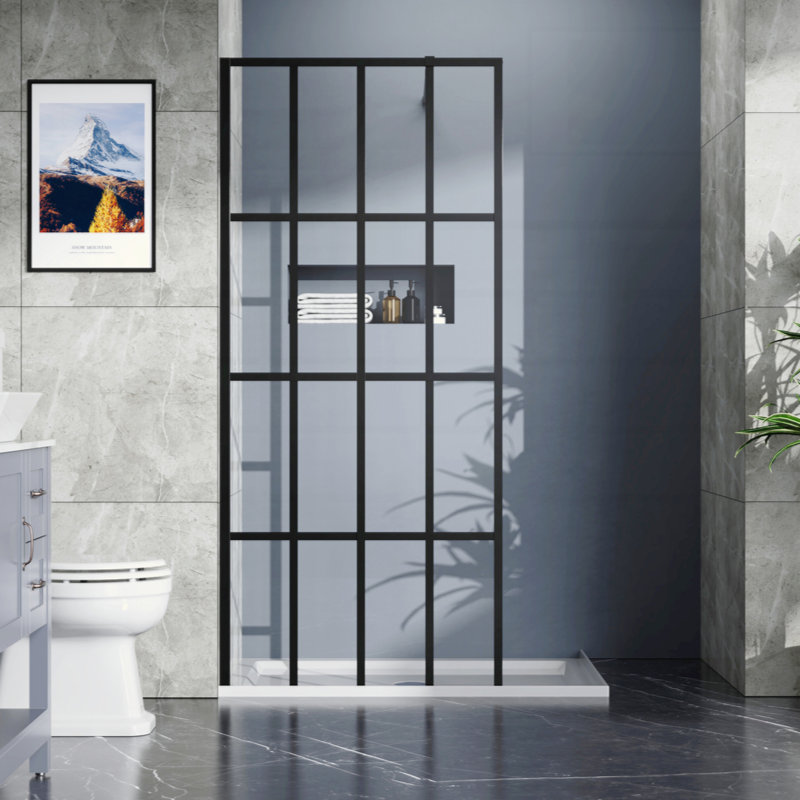 Porte de douche à l'italienne