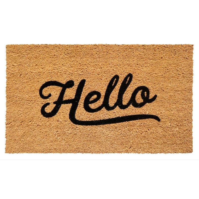 Juliuz Non-Slip No Pattern Doormat