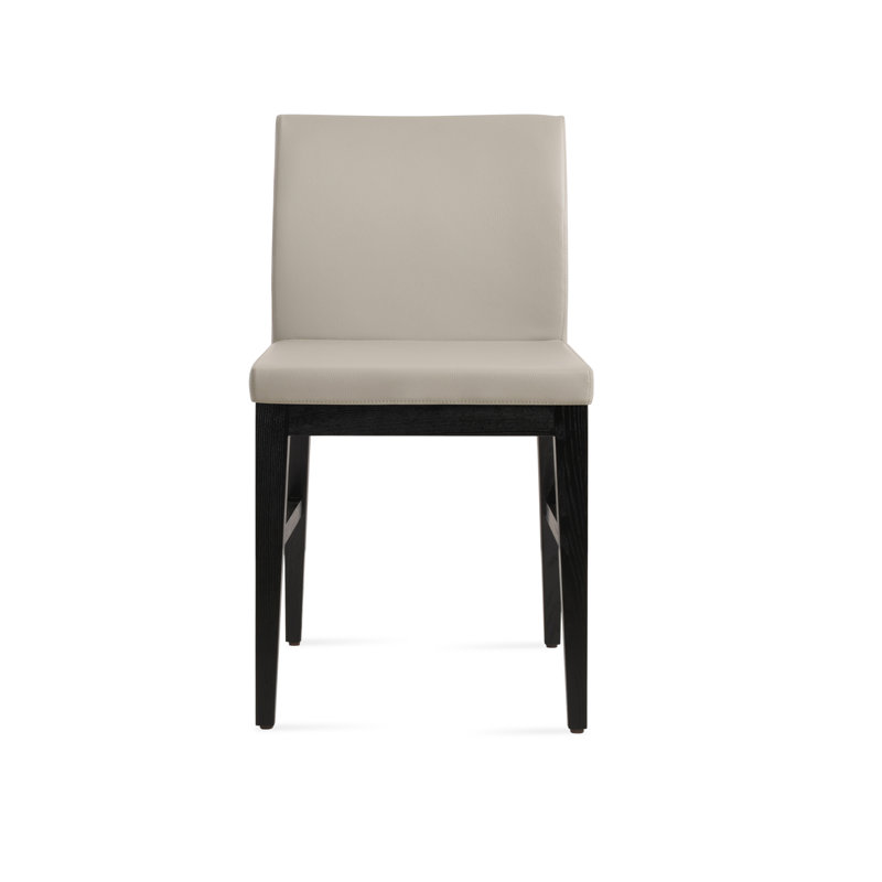 Bois de frêne noir Aria avec châssis, Gris clair