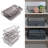 3 Storage Bins - Basket Set for Storage - Small, Medium, and Large Organizers-2025899827