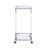 Glass Side Table, Acrylic End Table, Glass Top C Shape Square Table