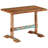 Lorina Solid Wood Top Dining Table