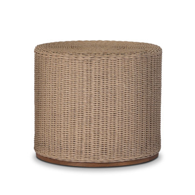 Giles Outdoor Woven Umbrella Cover-Round
