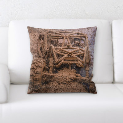 Cage Throw Pillow