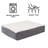 PETMAKER 2-Layer Memory Foam Dog Bed with Replacement Cover – Pet Bed for Small Dogs, Gray-69346020