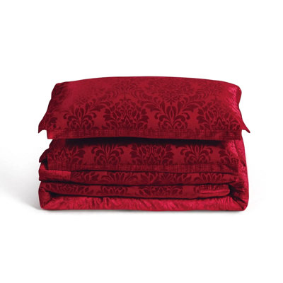 Polyester Floral Bedspread with Pillow Shams