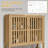 Bamboo Over The Toilet Storage Cabinet