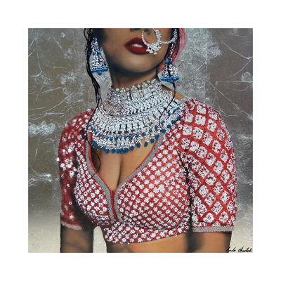 Indian Couture II - impression sur toile tendue