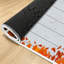 Tapis d'intérieur lavable à la machine avec feuilles d'automne et feuilles d'automne