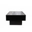Table basse avec plateau coulissant
