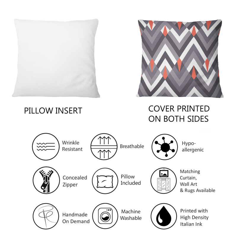 Geometric Throw Pillow