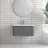 Modern 30" Floating Wall Mount Single Bathroom Vanity With Ceramic Sink Top