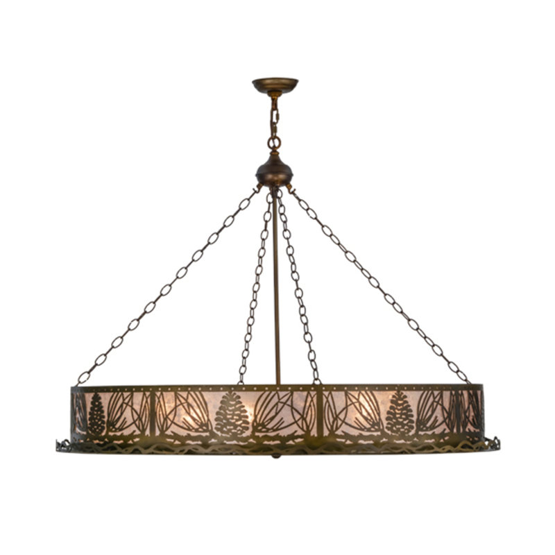 Jamirr 8 - Light Drum Chandelier
