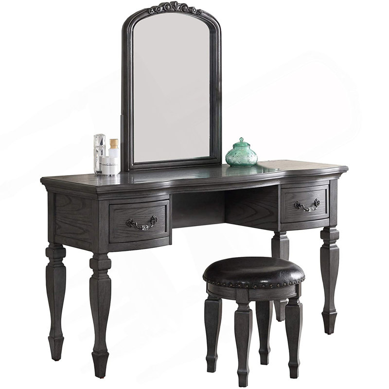 Ensemble de meuble-lavabo de chambre à coucher classique