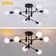 Coblitz 6 - Light Dimmable Sputnik Sphere Chandelier