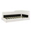Lit de jour polyvalent en velours côtelé L, beige - Convient à de nombreux décors d'intérieur-1988745506-1988745567