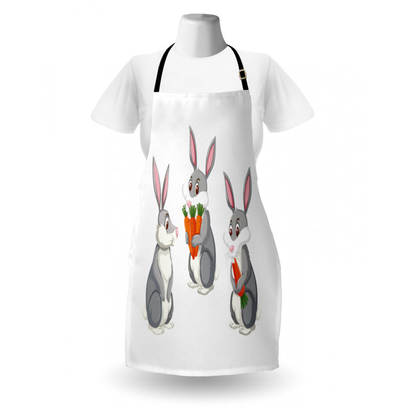 Tablier de lapin de pâques