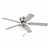 Brushed Nickel with Light Oak/Gray Oak Blades selected