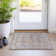 Machine Washable Indoor/Outdoor Xhevrie Terracotta Rug