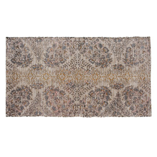 Hand Tufted Cotton/Jute Flatweave Boho Rug