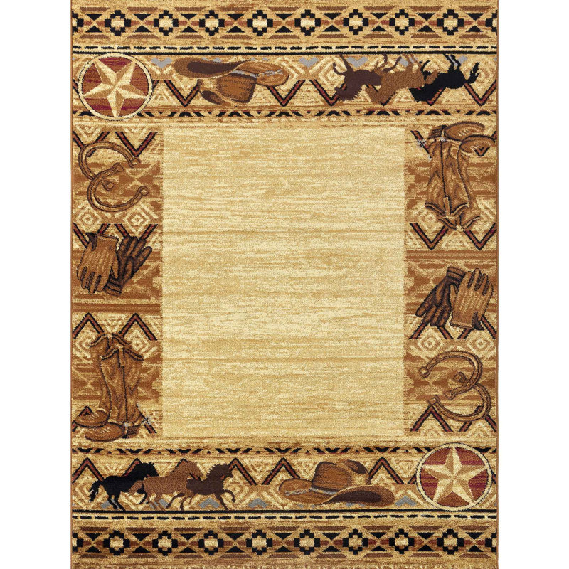 Southwest Area Rug, Rectangle 7'10" x 10'3"