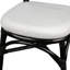 Chaise en rotin Aileen - noir