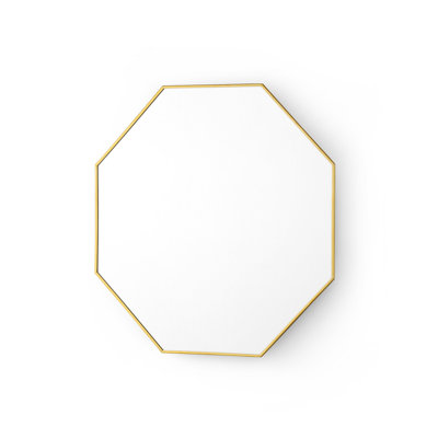 Eaves Flat Metal Wall Mirror