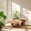 2 - Piece Marble Top Living Room Table Set