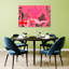 «Pink Paradise Dream Elegant Modern Serene Nature Summer», reproduction d'art murale-129896458