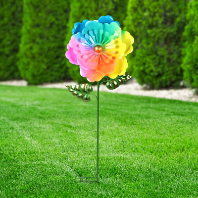 Metal Plants & Flowers Garden Stake