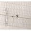 Porte de douche sans cadre l 60 po x H 76 po, verre trempé transparent 1/4 po, film antidéflagrant, poignée en acier inoxydable-114250388