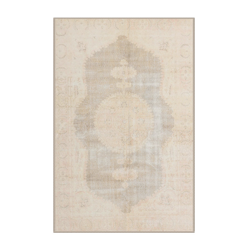 Tapis oriental beige, Rectangle 8 pi x 12 pi