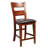 Vanni Upholstered Faux Leather Counter Stool