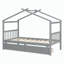 Lit simple en bois avec tiroirs-523263396