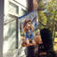 Drapeau Cowboy Welcome House-112699268