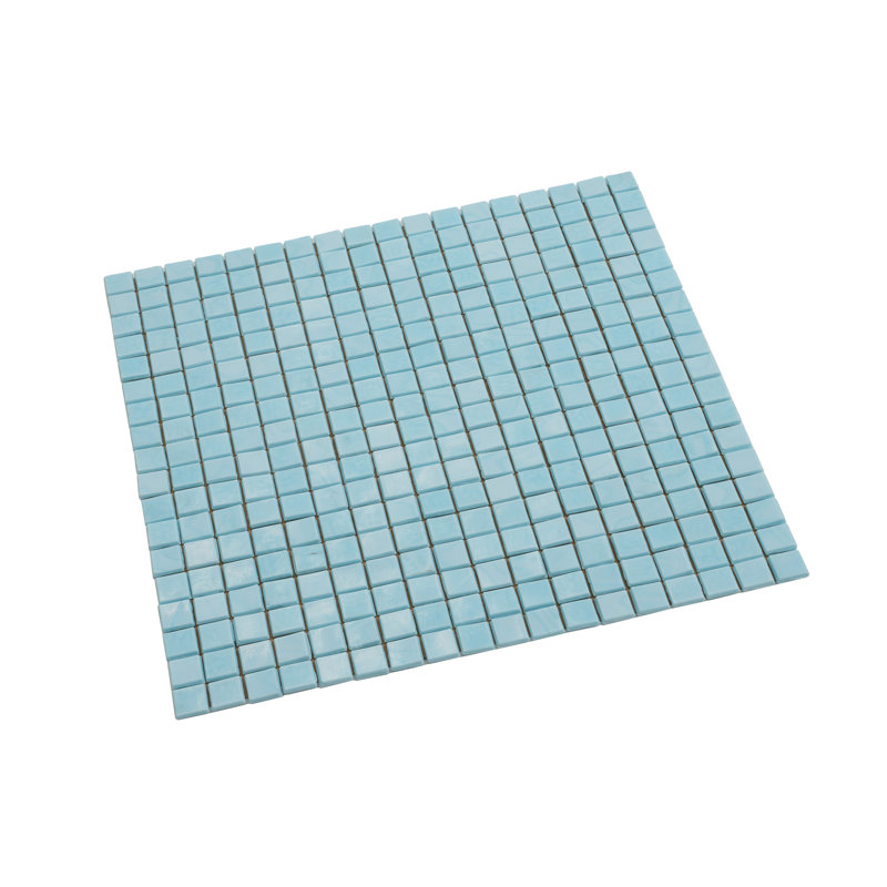 Carreau de mosaïque pour mur et plancher en verre 0,6 po x 0,6 po Skosh