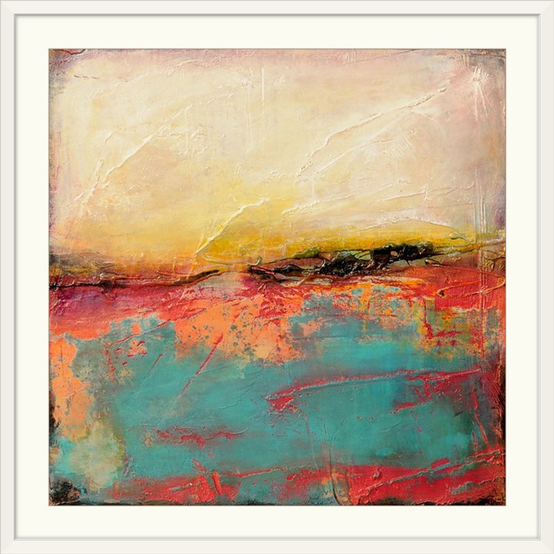 « sucre shack », impression, H 38 po x l 38 po x P 1 po, Cadre blanc