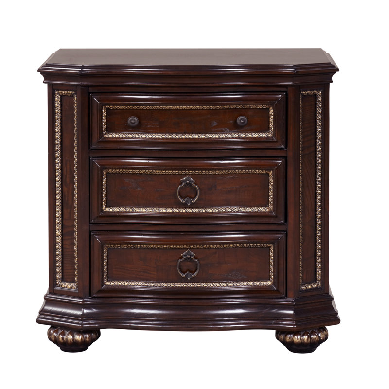 Table de chevet Paris, cerise