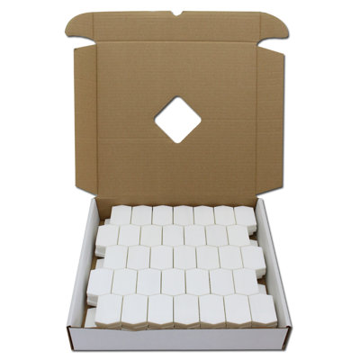 Picket 2" x 3" Marble Honeycomb Mosaic Wall & Floor Tile