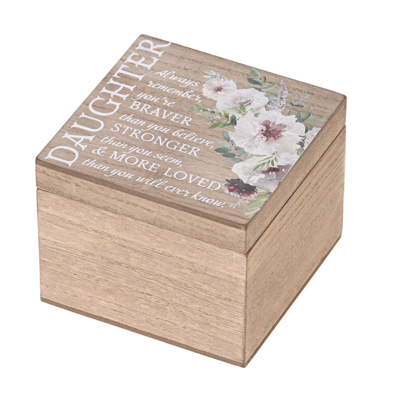 Jiaqi Manufactured Wood Memory Box