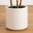 Artificial Fiddle Leaf Tree in Decorative White Planter-188350080
