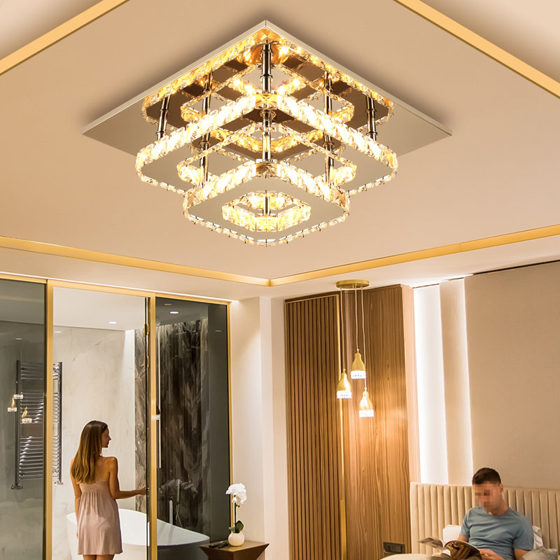 2-Light Semi Flush Mount