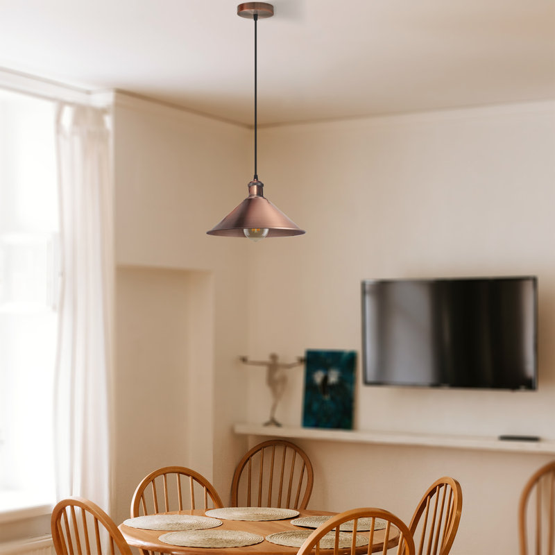 Columbus 1 - Light Copper Pendant