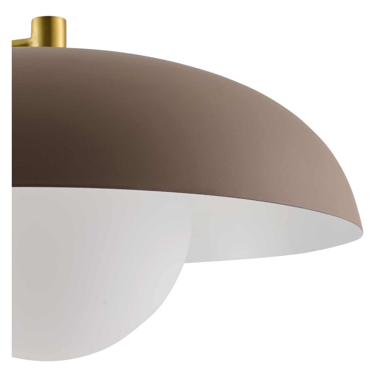 Farmington Table Lamp, White, Taupe