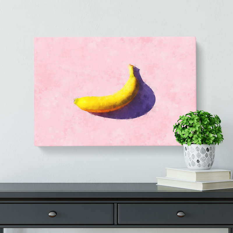 The Banana - Wrapped Canvas, 35cm H x 50cm W x 3cm D