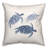 Watercolor Sea Turtles Square Pillow Cover & Insert-594198927
