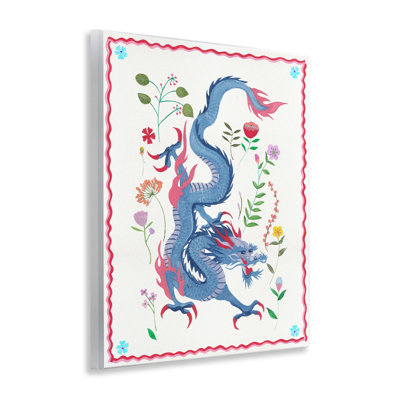  Art mural sur la culture et le dragon par Melissa Wang