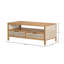 Tibbie 4 Legs Coffee Table with Storage
