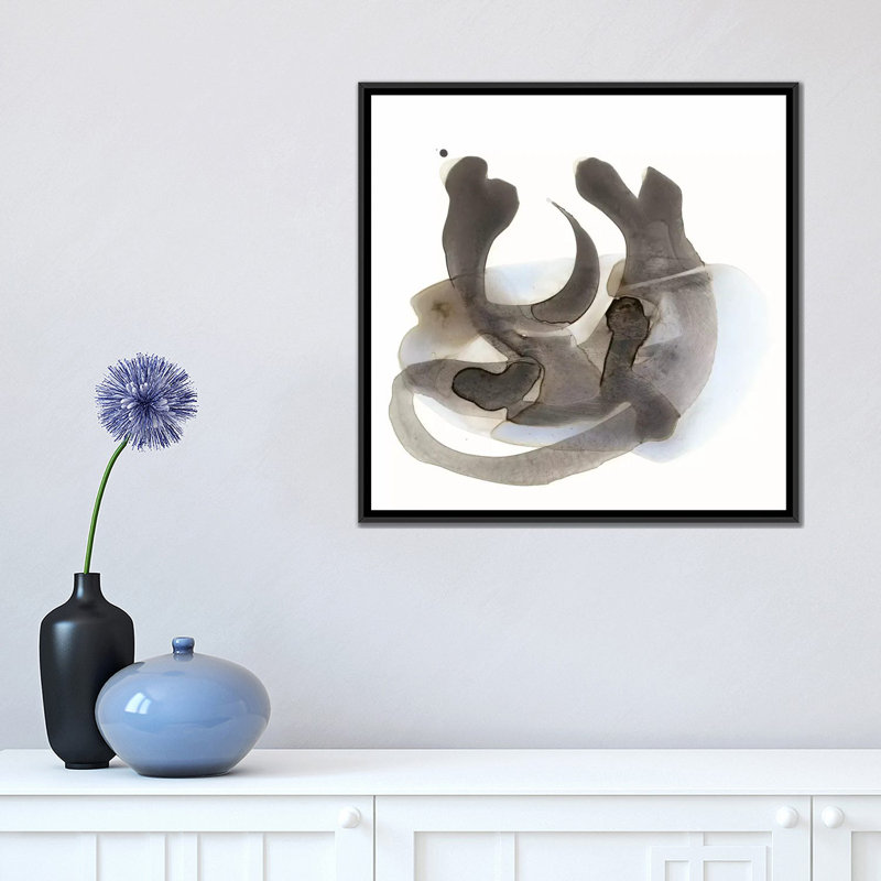 «Embodiment I», impression sur toile, H 18 po x l 18 po x P 1,5 po, Toile avec cadre noir, Pas de tapis